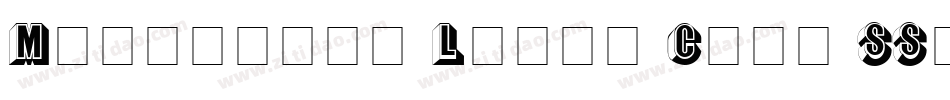 Monologue Light Caps SSi Normal字体转换